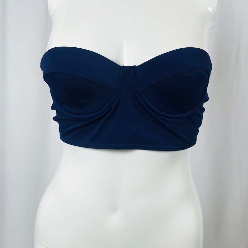 Navy Blue Delia’s bikini top